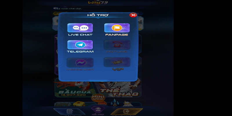 Chăm sóc khách hàng tại cổng game WIN79 đa kênh, sẵn sàng trực 24/7