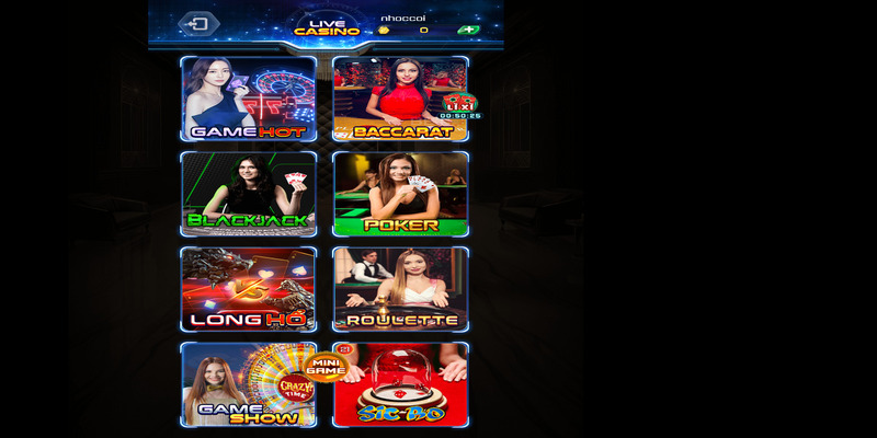 Sảnh live đảm là chuyên mục chơi trực tiếp vô cùng uy tín tại WIN79