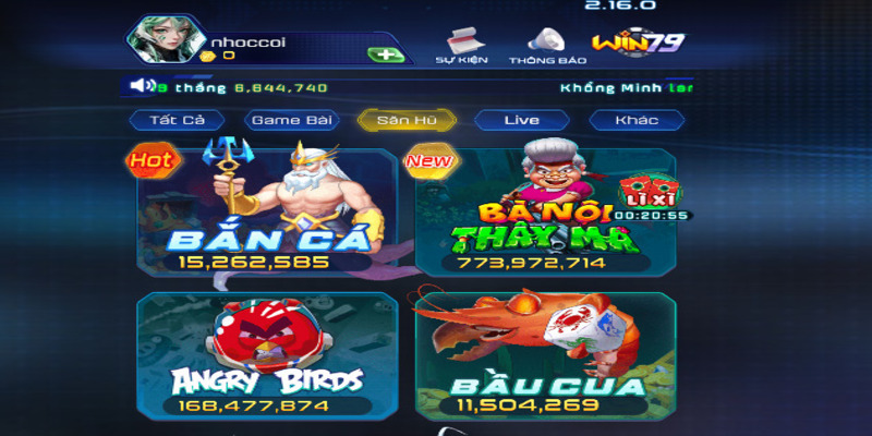 Một số thông tin cơ bản về sảnh săn hũ WIN79 cập nhật mới nhất