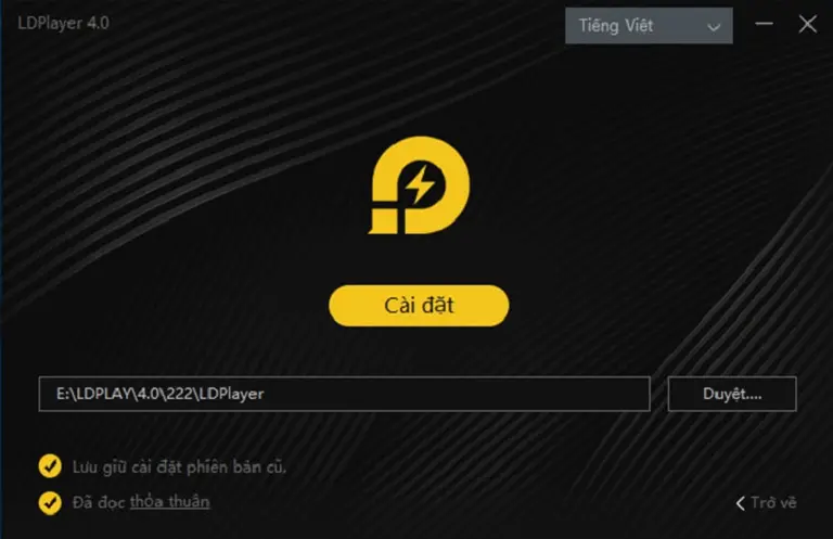 Cách cài đặt Giả lập ldplayer chơi Win