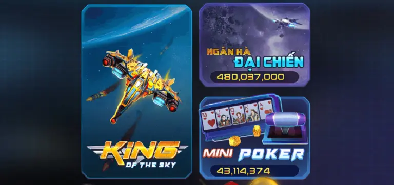 Cách chơi game King of the sky Win79