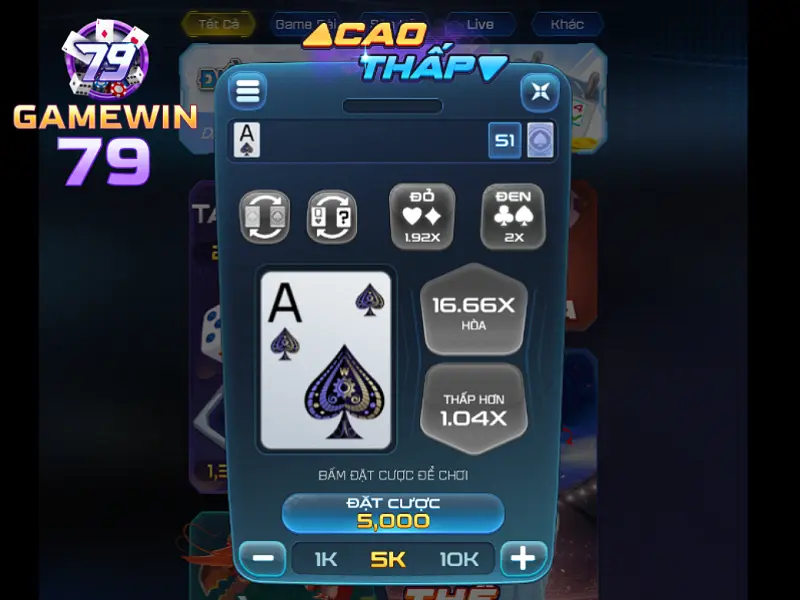 Cao thấp Win79: Mini game đáng để thử nhất mọi thời đại