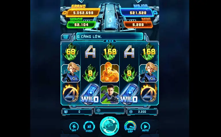 Giới thiệu game Fantastic 4 Win79